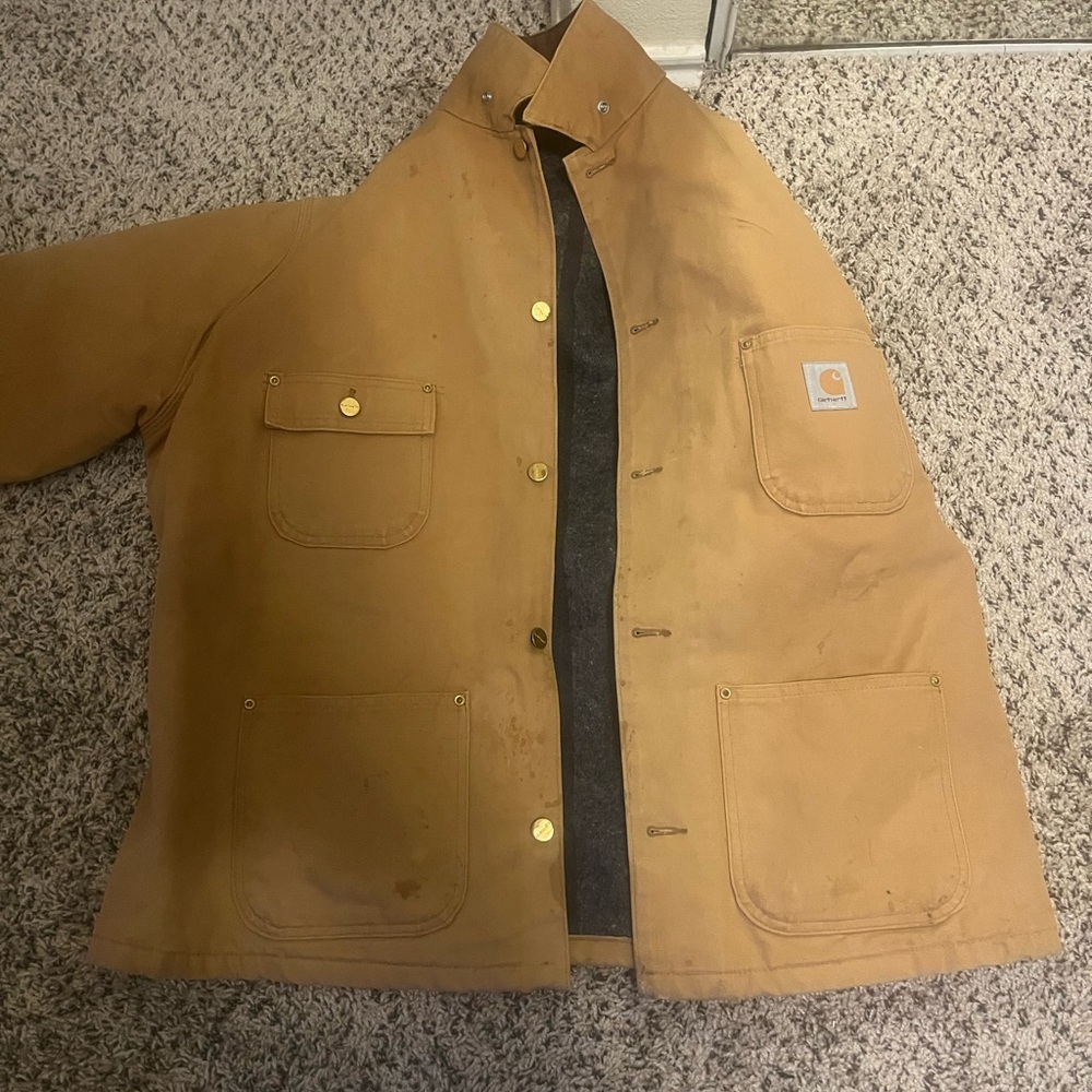 Carhartt Men's Tan Field Jacket